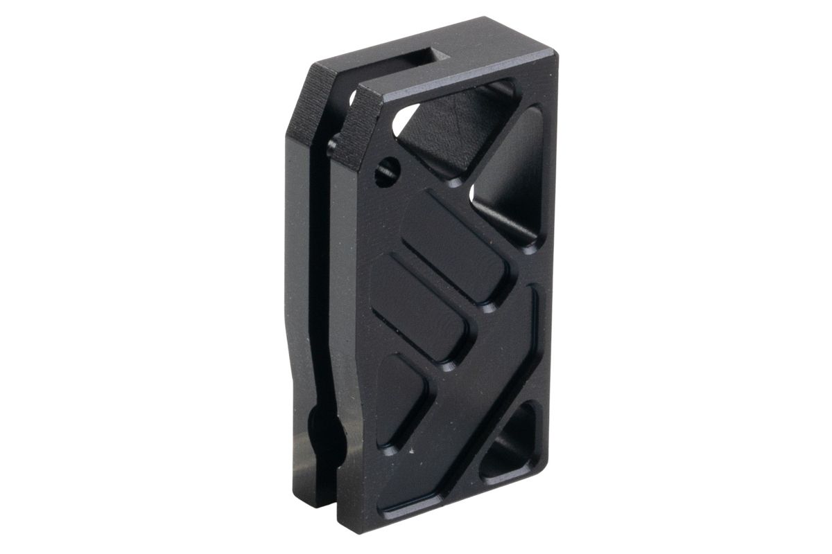 Revanchist Airsoft Hi Capa GBB フラットトリガー (タイプH、アルミニウム / アルミ、ブラック)-AIRSOFT GOGO エアガン・サバゲー用品通販
