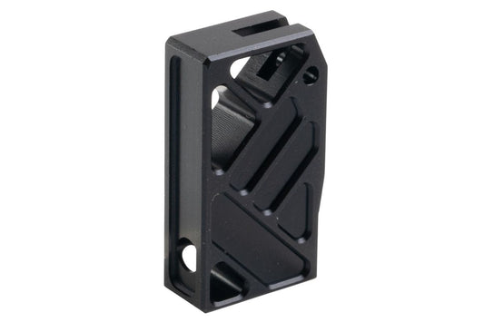 Revanchist Airsoft Hi Capa GBB フラットトリガー (タイプH、アルミニウム / アルミ、ブラック)-AIRSOFT GOGO エアガン・サバゲー用品通販