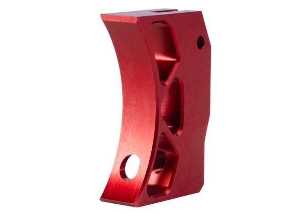Revanchist Airsoft Hi Capa GBB カーブトリガー (タイプE、アルミニウム / アルミ、赤)-AIRSOFT GOGO エアガン・サバゲー用品通販