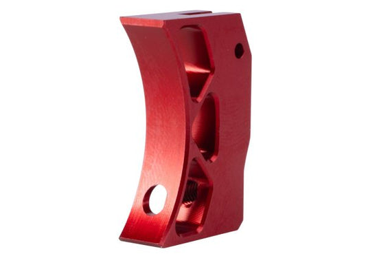 Revanchist Airsoft Hi Capa GBB カーブトリガー (タイプE、アルミニウム / アルミ、赤)-AIRSOFT GOGO エアガン・サバゲー用品通販