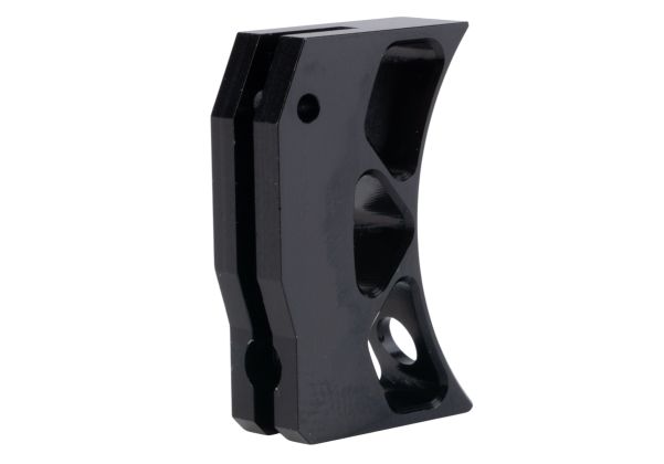 Revanchist Airsoft Hi Capa GBB カーブトリガー (タイプE、アルミニウム / アルミ、ブラック)-AIRSOFT GOGO エアガン・サバゲー用品通販