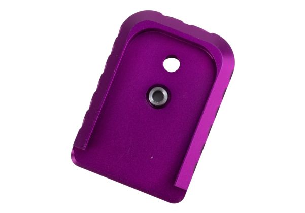 Revanchist Airsoft Hi-Capa GBB マガジンベース (タイプ B、アルミニウム、パープル_)-AIRSOFT GOGO エアガン・サバゲー用品通販