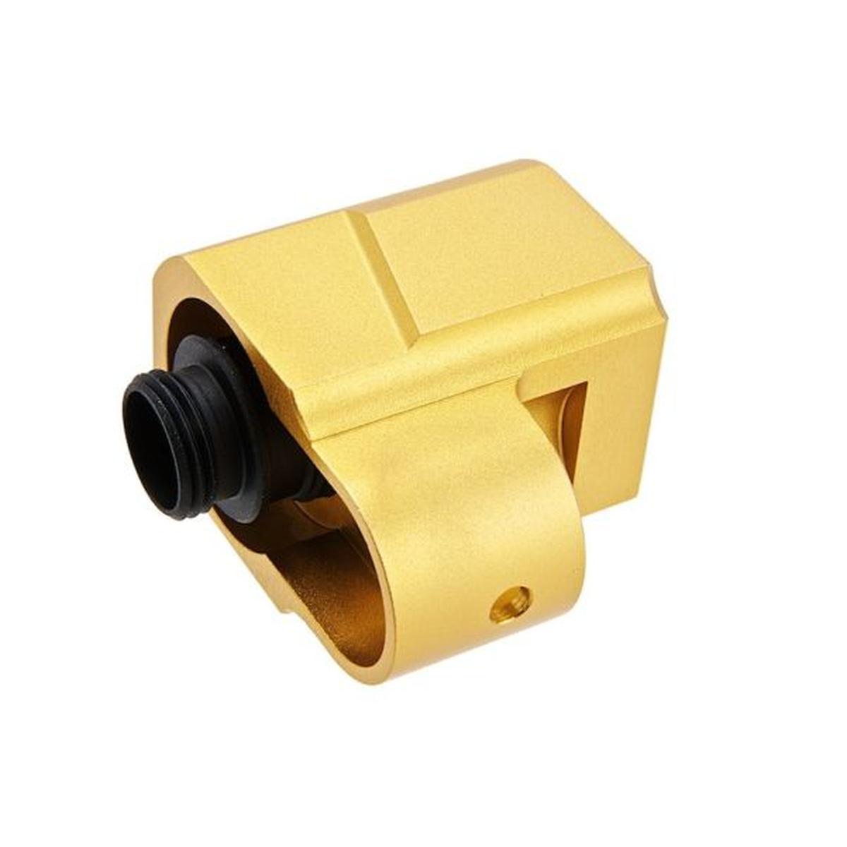 REVANCHIST AIRSOFT HI CAPA GBB ST スタイル コンペンセイター (11MM CW から 14MM CCW、ゴールド)-AIRSOFT GOGO エアガン・サバゲー用品通販