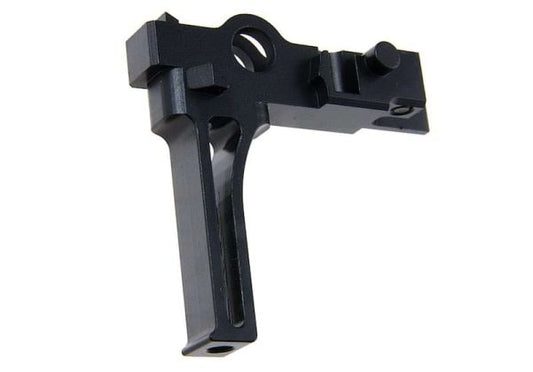 Revanchist Airsoft フラットトリガー (タイプC) Tokyo Marui M4 MWS GBBR用 - ブラック-AIRSOFT GOGO エアガン・サバゲー用品通販