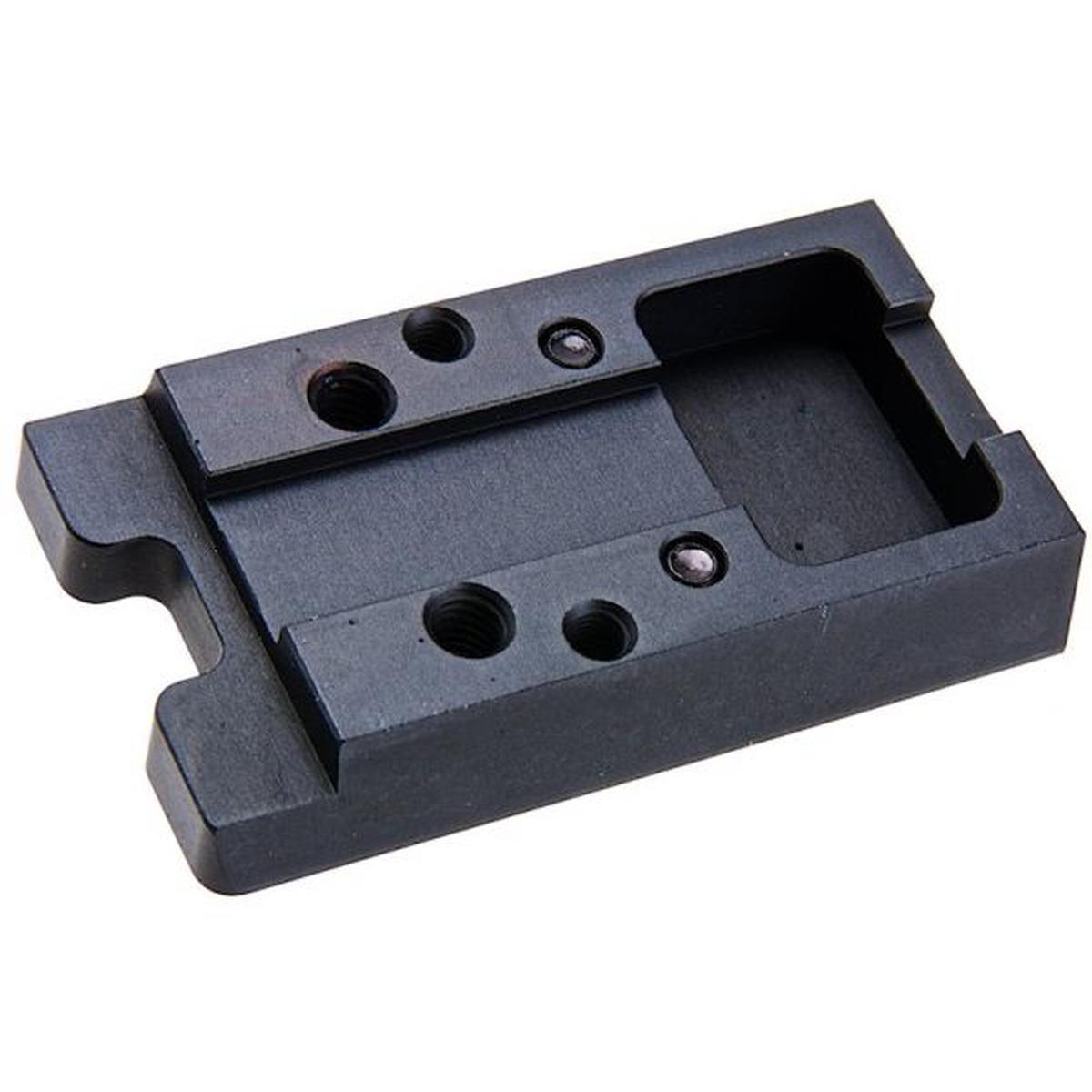 REVANCHIST AIRSOFT NOVRITSCH SSP5 GBB エアソフト レッド ドット プレート (ハイマウント) - ブラック (RMR & RTS-2)-AIRSOFT GOGO エアガン・サバゲー用品通販