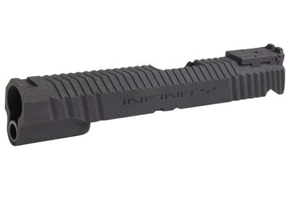 Revanchist Airsoft Tokyo Marui Hi Capa GBB 3DP 5.1インチ INFスタイル スタンダードGBBスライドキット - ブラック-AIRSOFT GOGO エアガン・サバゲー用品通販
