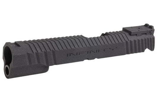 Revanchist Airsoft Tokyo Marui Hi Capa GBB 3DP 5.1インチ INFスタイル スタンダードGBBスライドキット - ブラック-AIRSOFT GOGO エアガン・サバゲー用品通販