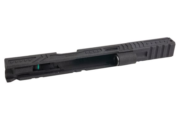Revanchist Airsoft Tokyo Marui Hi Capa GBB 3DP 7インチ リムスタイル オープンGBBスライドキット「セイバーキャット」 - ブラック-AIRSOFT GOGO エアガン・サバゲー用品通販