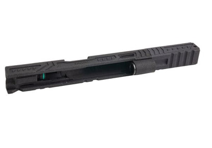 Revanchist Airsoft Tokyo Marui Hi Capa GBB 3DP 7インチ リムスタイル オープンGBBスライドキット「セイバーキャット」 - ブラック-AIRSOFT GOGO エアガン・サバゲー用品通販
