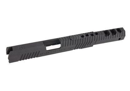 Revanchist Airsoft Tokyo Marui Hi Capa GBB 3DP INFスタイル オープンスタンダードGBBスライドキット - ブラック-AIRSOFT GOGO エアガン・サバゲー用品通販