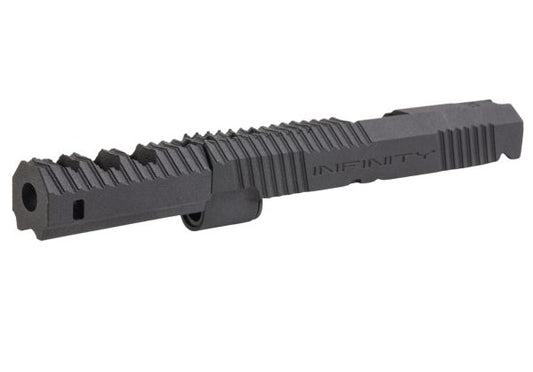 Revanchist Airsoft Tokyo Marui Hi Capa GBB 3DP INFスタイル オープンスタンダードGBBスライドキット - ブラック-AIRSOFT GOGO エアガン・サバゲー用品通販
