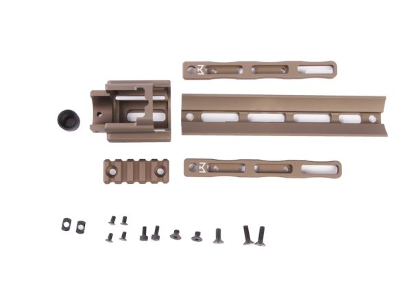 RGW M-Lok キット Tokyo Marui SCAR 次世代電動ガン用 - タン-AIRSOFT GOGO エアガン・サバゲー用品通販