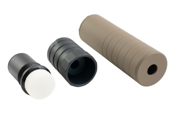 RGW オメガ 9K ダミーサイレンサー（フルセット） - セラコート FDE-AIRSOFT GOGO エアガン・サバゲー用品通販