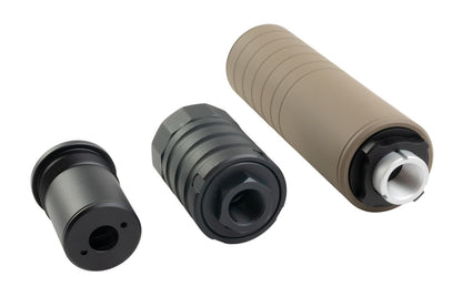 RGW オメガ 9K ダミーサイレンサー（フルセット） - セラコート FDE-AIRSOFT GOGO エアガン・サバゲー用品通販