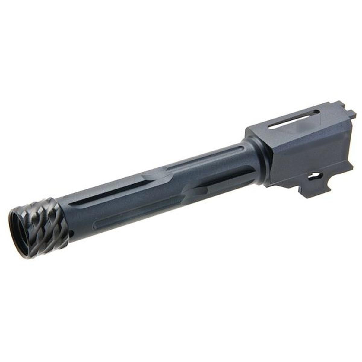RGW SIG Sauer M18 GBB KI スレッドバレル - ブラック (14mm CCW、アルミニウム)-AIRSOFT GOGO エアガン・サバゲー用品通販
