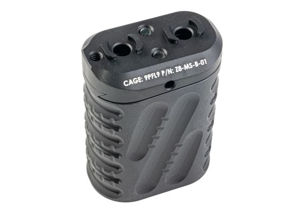RGW Z8 V2スタイル マルチアングルM-Lokフォアグリップ（ロングタイプ、ブラック）-AIRSOFT GOGO エアガン・サバゲー用品通販
