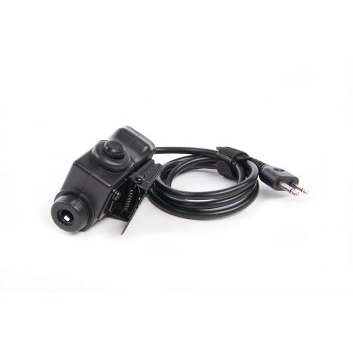 ROGER TECH 409 タクティカル PTT - NEXUS TP-120 を備えたすべての NATO 標準ヘッドセット用の ICOM バージョン-AIRSOFT GOGO エアガン・サバゲー用品通販