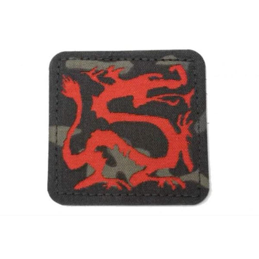 RONIN TACTICS DRAGON ナイロン ロゴ パッチ (限定版、ブラック MCM)-AIRSOFT GOGO エアガン・サバゲー用品通販