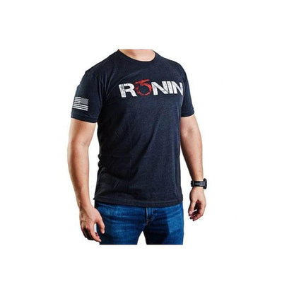 RONIN TACTICS 'VINTAGE' T シャツ (チャコール、XL サイズ)-AIRSOFT GOGO エアガン・サバゲー用品通販