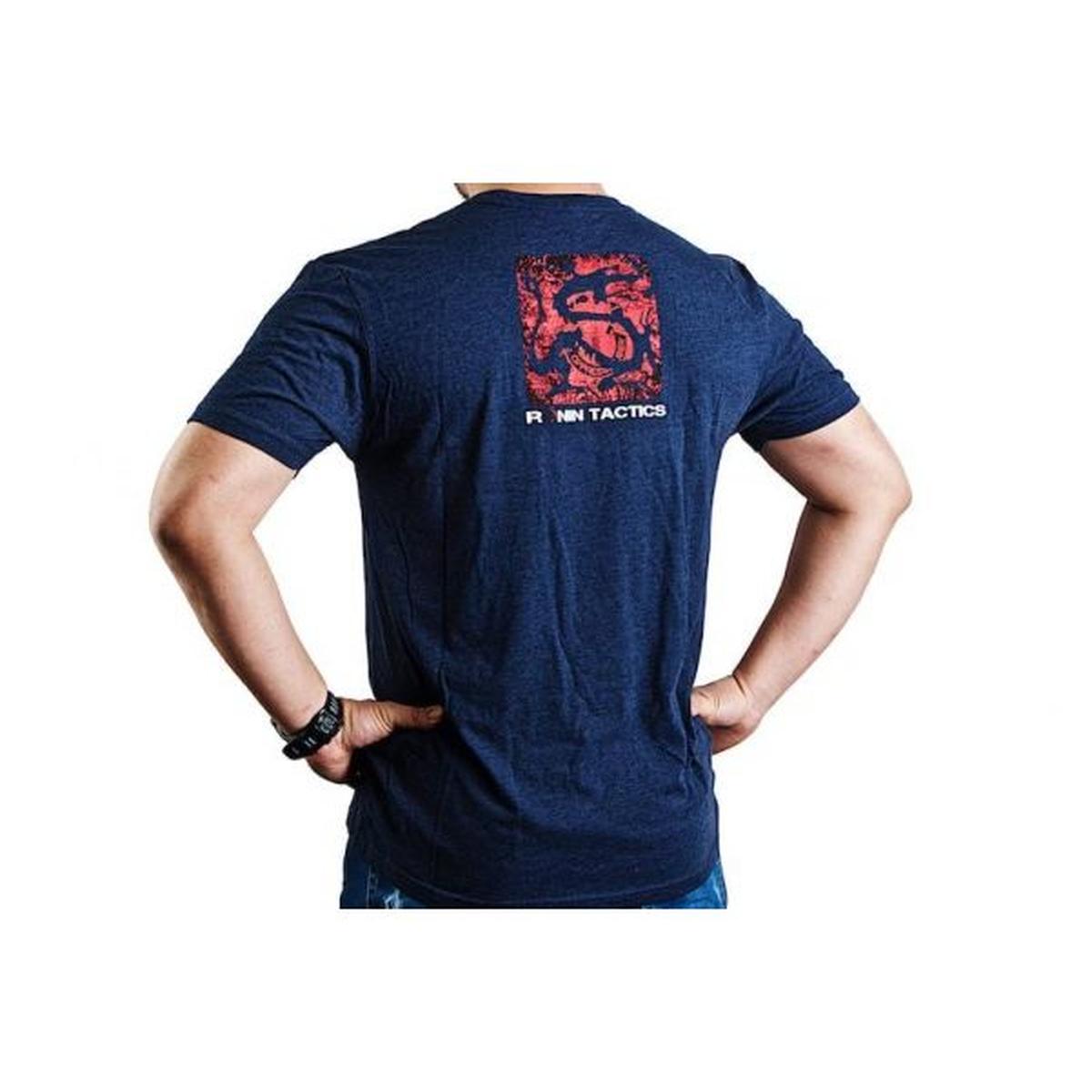 RONIN TACTICS 'VINTAGE' Tシャツ (ミッドナイトネイビーブルー、L サイズ-AIRSOFT GOGO エアガン・サバゲー用品通販