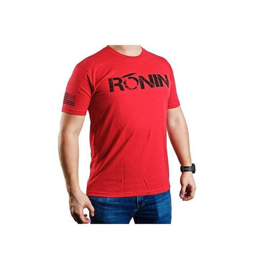 RONIN TACTICS 'VINTAGE' Tシャツ (ヴィンテージレッド、XL サイズ)-AIRSOFT GOGO エアガン・サバゲー用品通販