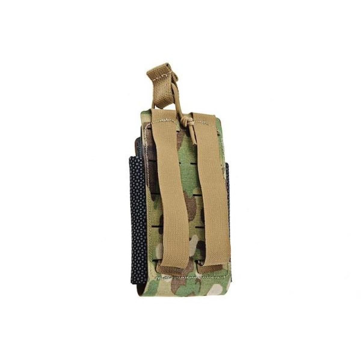RONIN TACTICS ユニバーサル ライフル マガジン ポーチ (シングル) - マルチカム-AIRSOFT GOGO エアガン・サバゲー用品通販