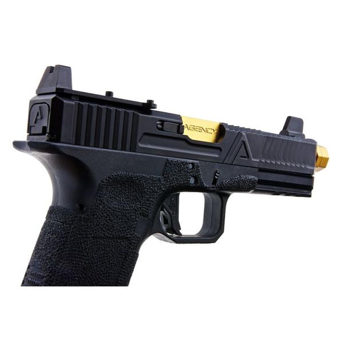 RWA AGENCY ARMS EXA GBB エアソフト ピストル (CNC アルミニウム ゴールド バレル W/RMR マウント プレート)-AIRSOFT GOGO エアガン・サバゲー用品通販