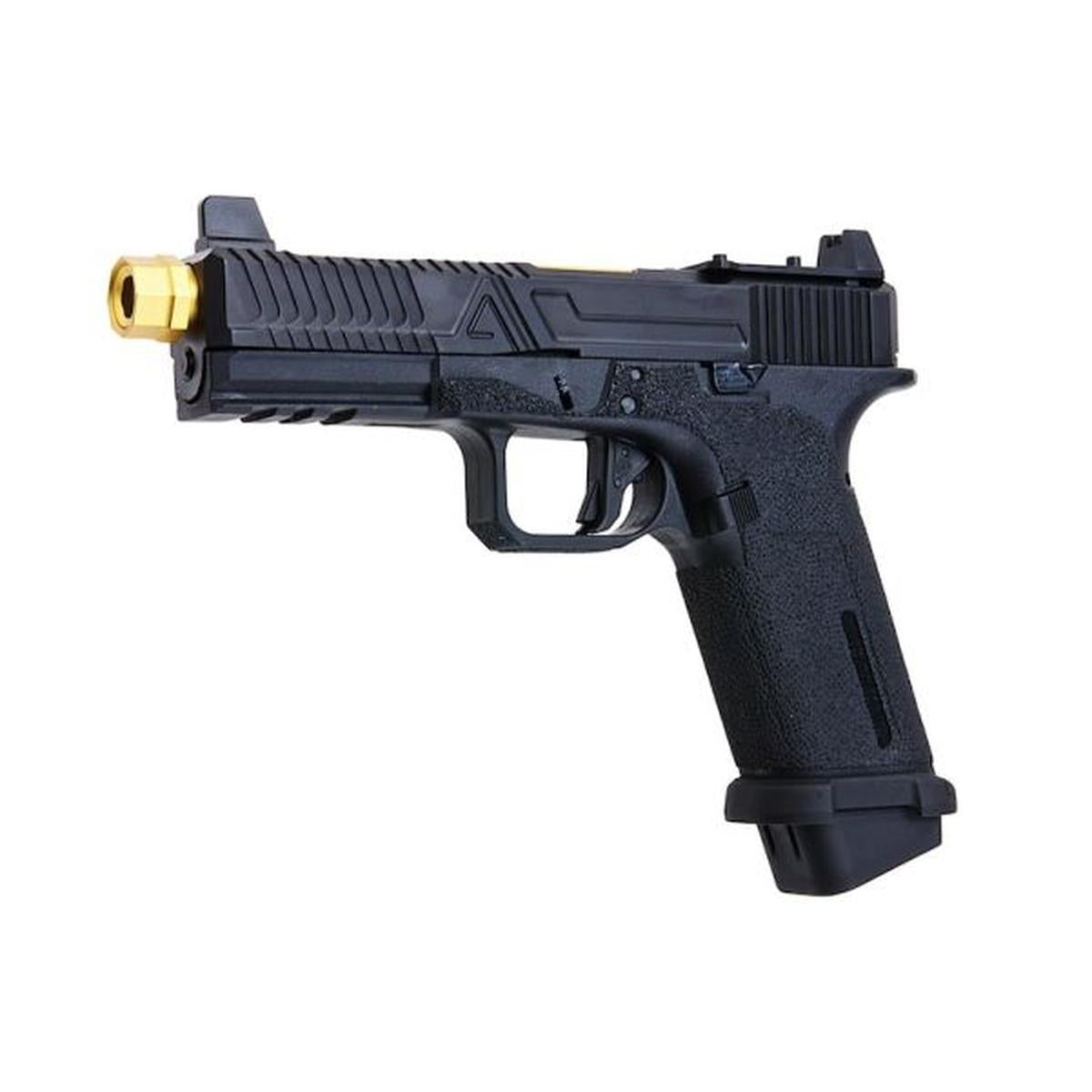 RWA AGENCY ARMS EXA GBB エアソフト ピストル (CNC アルミニウム ゴールド バレル W/RMR マウント プレート)-AIRSOFT GOGO エアガン・サバゲー用品通販