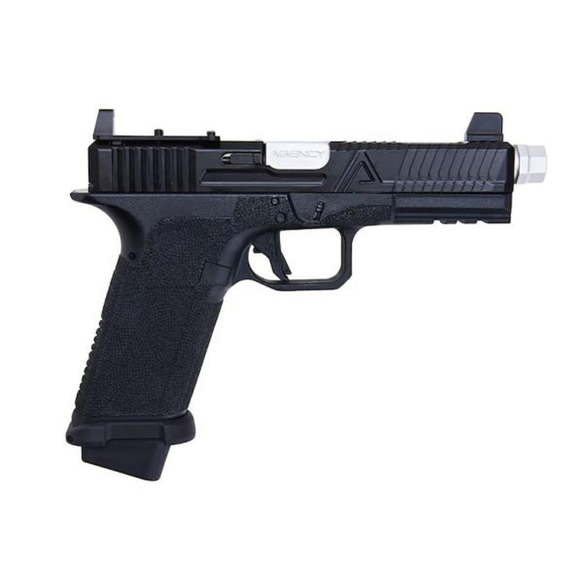 RWA AGENCY ARMS EXA GBB エアソフト ピストル (CNC アルミニウム シルバー バレル W/RMR マウント プレート)-AIRSOFT GOGO エアガン・サバゲー用品通販