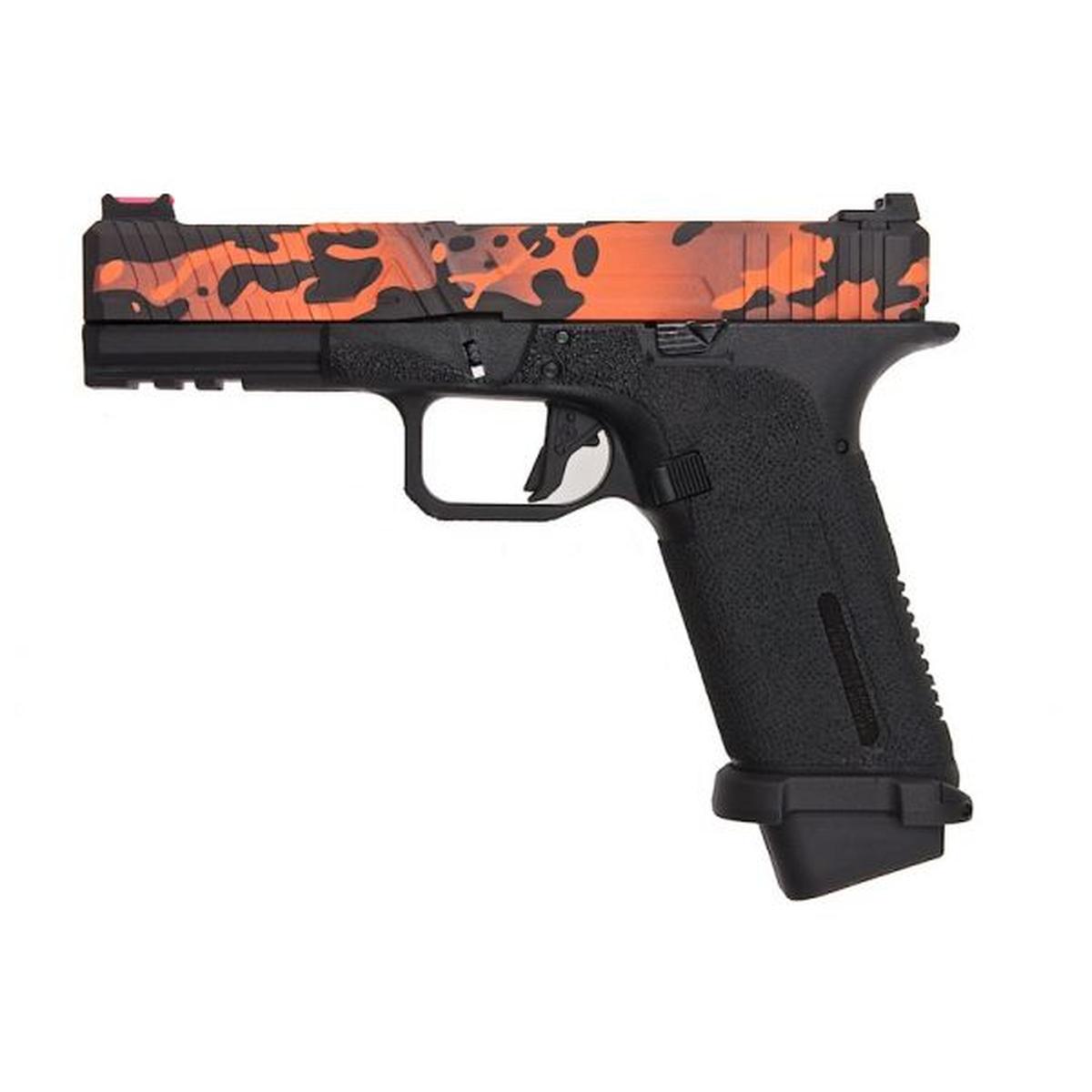 RWA AGENCY ARMS EXA グリーン ガス エアソフト ピストル - セラコート ディア ハンター カモフラージュ-AIRSOFT GOGO エアガン・サバゲー用品通販