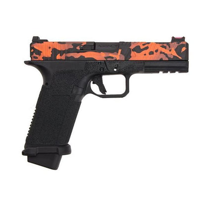 RWA AGENCY ARMS EXA グリーン ガス エアソフト ピストル - セラコート ディア ハンター カモフラージュ-AIRSOFT GOGO エアガン・サバゲー用品通販