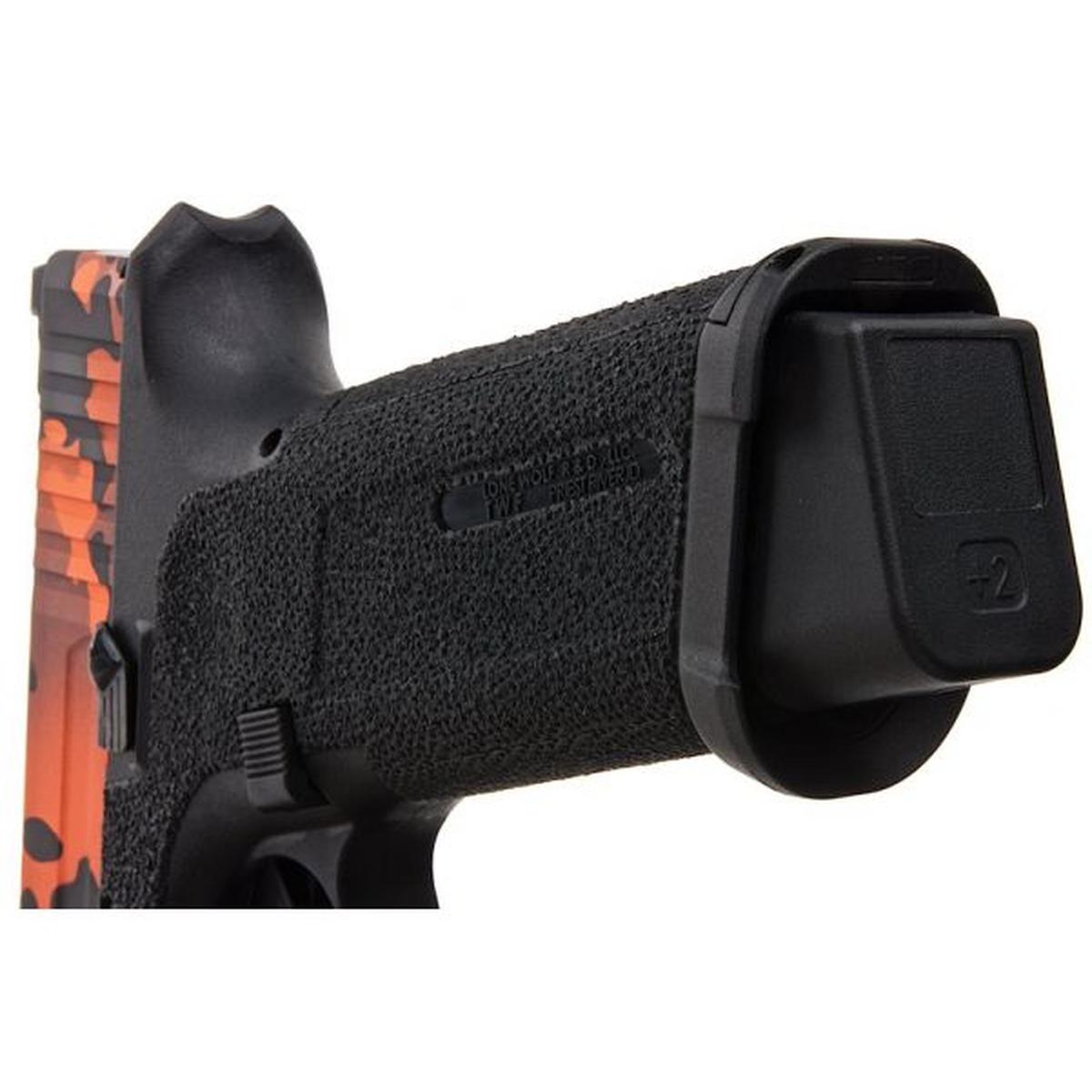 RWA AGENCY ARMS EXA グリーン ガス エアソフト ピストル - セラコート ディア ハンター カモフラージュ-AIRSOFT GOGO エアガン・サバゲー用品通販