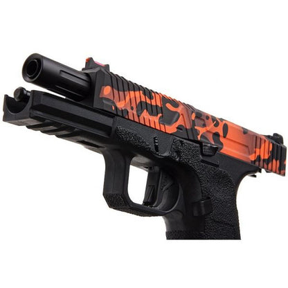 RWA AGENCY ARMS EXA グリーン ガス エアソフト ピストル - セラコート ディア ハンター カモフラージュ-AIRSOFT GOGO エアガン・サバゲー用品通販