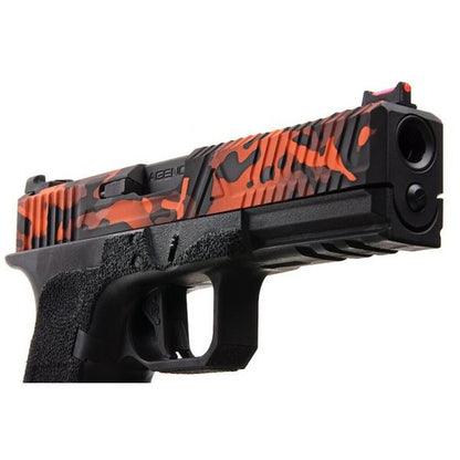RWA AGENCY ARMS EXA グリーン ガス エアソフト ピストル - セラコート ディア ハンター カモフラージュ-AIRSOFT GOGO エアガン・サバゲー用品通販