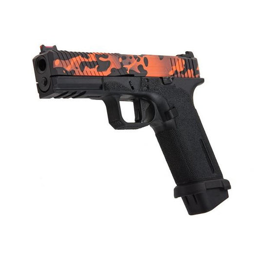 RWA AGENCY ARMS EXA グリーン ガス エアソフト ピストル - セラコート ディア ハンター カモフラージュ-AIRSOFT GOGO エアガン・サバゲー用品通販
