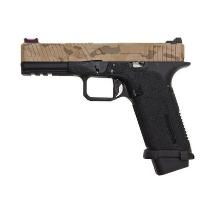 RWA AGENCY ARMS EXA グリーン ガス エアソフト ピストル - セラコート マルチカム アリッド-AIRSOFT GOGO エアガン・サバゲー用品通販