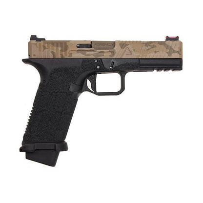 RWA AGENCY ARMS EXA グリーン ガス エアソフト ピストル - セラコート マルチカム アリッド-AIRSOFT GOGO エアガン・サバゲー用品通販