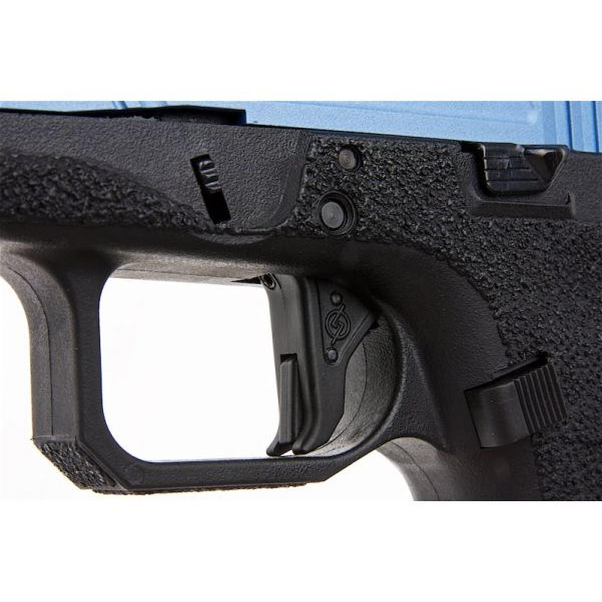 RWA AGENCY ARMS EXA グリーン ガス エアソフト ピストル - セラコート ポーラー ブルー-AIRSOFT GOGO エアガン・サバゲー用品通販