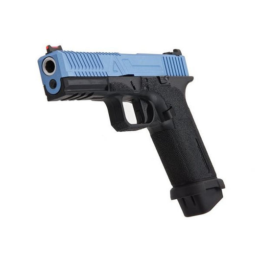RWA AGENCY ARMS EXA グリーン ガス エアソフト ピストル - セラコート ポーラー ブルー-AIRSOFT GOGO エアガン・サバゲー用品通販