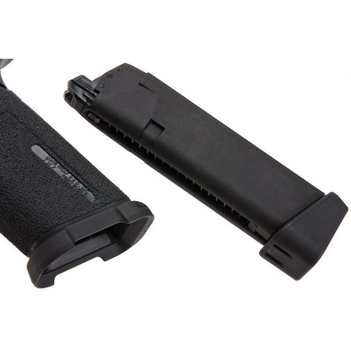 RWA AGENCY ARMS EXA グリーン ガス エアソフト ピストル - セラコート スカッチ グリーン-AIRSOFT GOGO エアガン・サバゲー用品通販