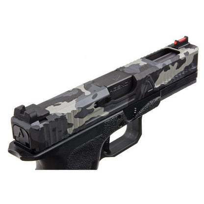 RWA AGENCY ARMS EXA グリーン ガス エアソフト ピストル - セラコート ステルス迷彩-AIRSOFT GOGO エアガン・サバゲー用品通販