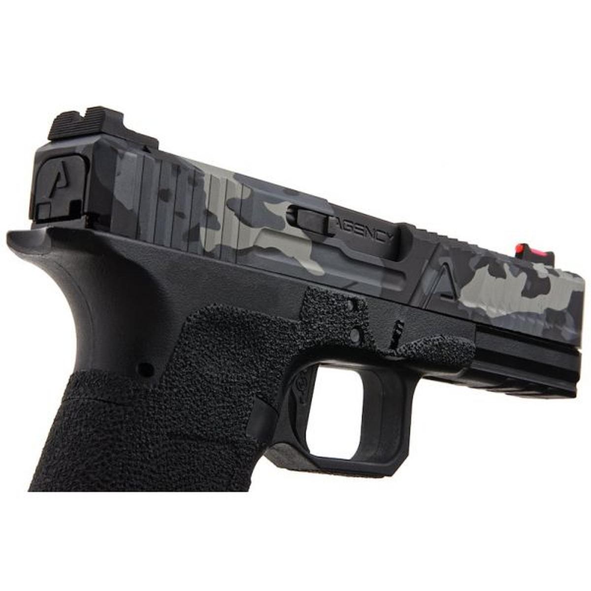 RWA AGENCY ARMS EXA グリーン ガス エアソフト ピストル - セラコート ステルス迷彩-AIRSOFT GOGO エアガン・サバゲー用品通販
