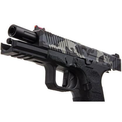 RWA AGENCY ARMS EXA グリーン ガス エアソフト ピストル - セラコート ステルス迷彩-AIRSOFT GOGO エアガン・サバゲー用品通販