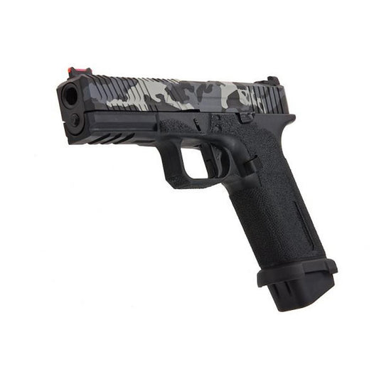 RWA AGENCY ARMS EXA グリーン ガス エアソフト ピストル - セラコート ステルス迷彩-AIRSOFT GOGO エアガン・サバゲー用品通販