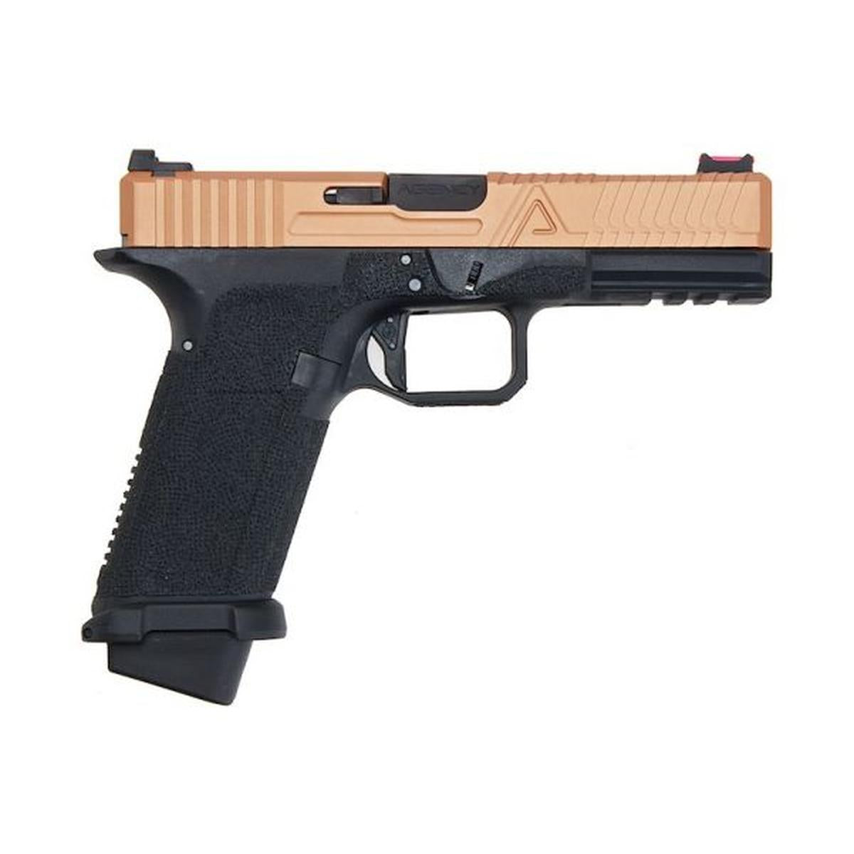 RWA AGENCY ARMS EXA グリーン ガス エアソフト ピストル - セラコート銅-AIRSOFT GOGO エアガン・サバゲー用品通販