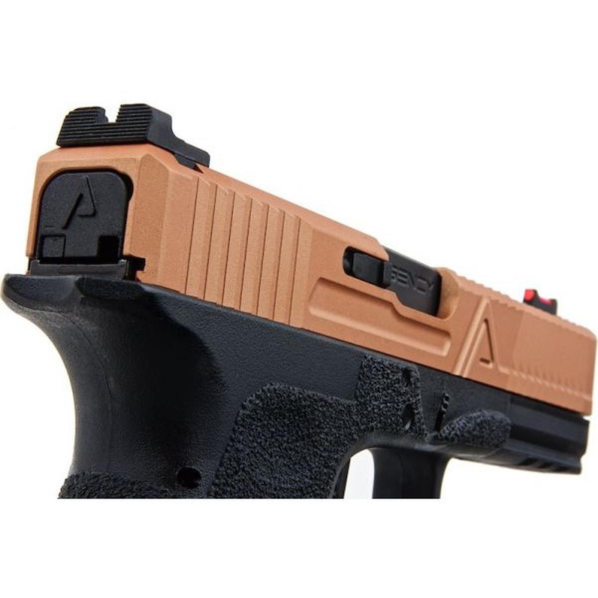 RWA AGENCY ARMS EXA グリーン ガス エアソフト ピストル - セラコート銅-AIRSOFT GOGO エアガン・サバゲー用品通販