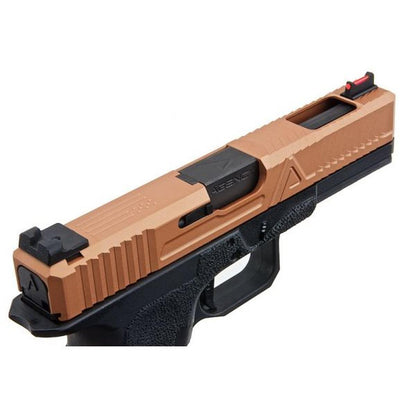 RWA AGENCY ARMS EXA グリーン ガス エアソフト ピストル - セラコート銅-AIRSOFT GOGO エアガン・サバゲー用品通販