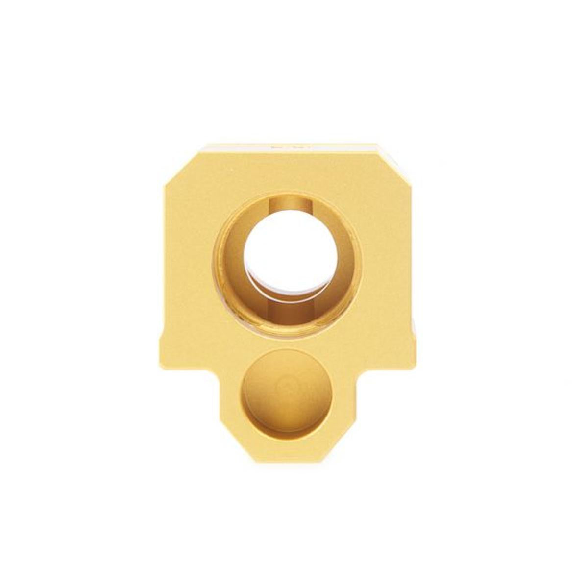 RWA エージェンシー アームズ 417 コンペンセイター (シングル ポート、14MM CCW) - ゴールド-AIRSOFT GOGO エアガン・サバゲー用品通販