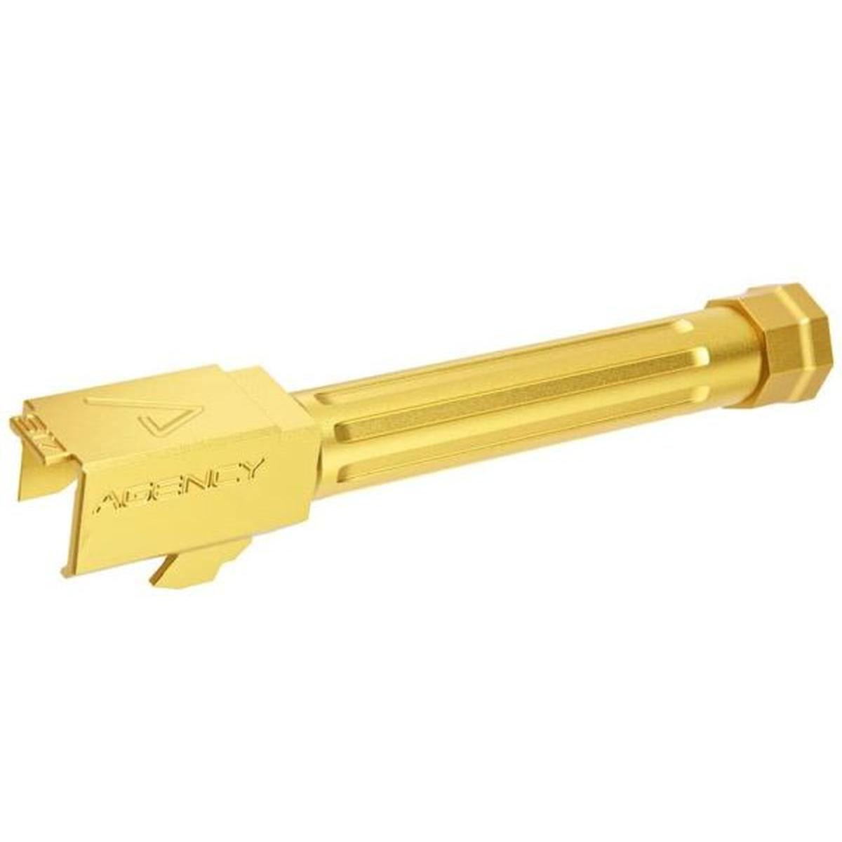 RWA エージェンシーアームズ ミッドライン スレッドバレル 東京マルイ G17 Gen 3 GBB エアソフトガン用 (14mm CCW) - ゴールド-AIRSOFT GOGO エアガン・サバゲー用品通販