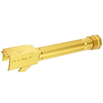 RWA エージェンシーアームズ ミッドライン スレッドバレル 東京マルイ G17 Gen 3 GBB エアソフトガン用 (14mm CCW) - ゴールド-AIRSOFT GOGO エアガン・サバゲー用品通販